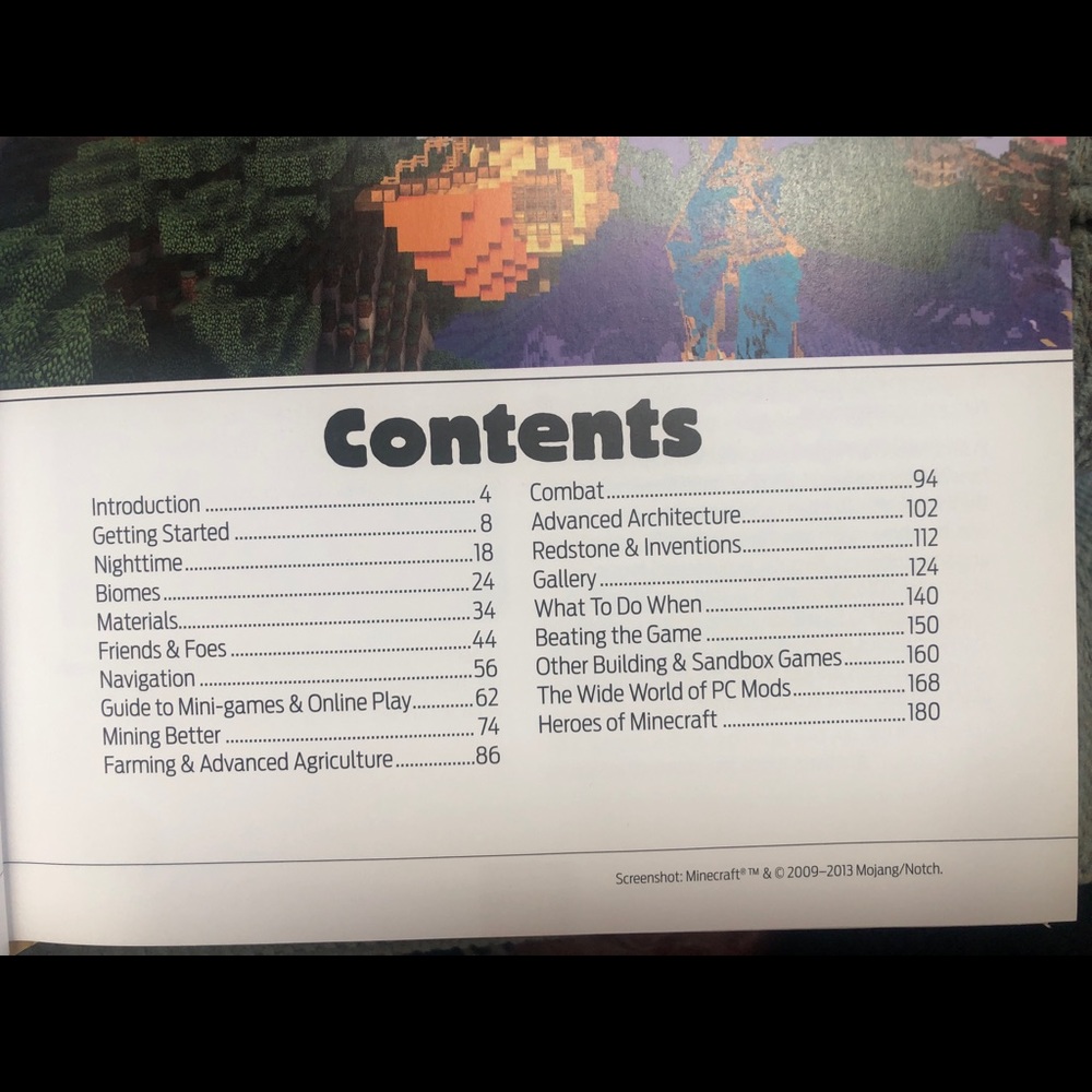 Book - Big Book of Building Everything Minecraft - Picture 3 of 8